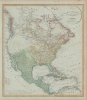 1804 Reichard Map of North America w/ state of Franklinia