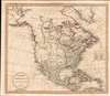 1811 Russell Map of North America