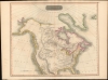 1814 Thomson Map of North America
