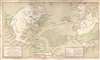 A Map of North America, and the West India Islands, with part of South America, Europe, Africa and The Atlantic Ocean with It's Islands von Benjamin Webb gezeichnet. - Main View Thumbnail