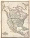 1846 Wyld Map of North America w/Republic of Texas