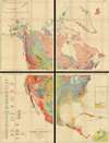 1911 U.S. Geological Survey Geologic Map of North America