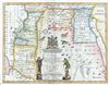 1712 Wells Map of Northern Africa During Ancient Times /w Barbary Coast