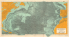 1968 Tharp and Heezen Map of the North Atlantic Ocean Floor