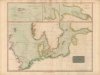 1815 Thomson Map and Chart of the North and Baltic Seas