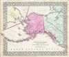 1867 Mitchell Map of Alaska