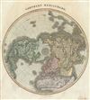 1814 Thomson Map of the Northern Hemisphere and the Arctic
