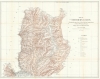 1900 Otis Map of Northern Luzon, the Philippines - Philippine-American War