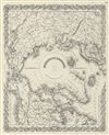 1856 Colton Map of the Arctic or North Pole