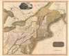 1817 Thomson Map of the United States: Mid-Atlantic, New England