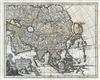 1719 Homann and Weigel Map of Asia