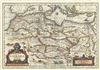 1640 Blaeu Map of the Maghreb or Barbary Coast, Northern Africa