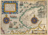 1601 De Bry  and de Veer Map of Nova Zembla and the Northeast Passage