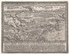 1600 Matthias Quad Map of North America