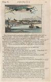 1671 Ogilby Map or View of New York (New Amsterdam, Novum Amsterodamum)