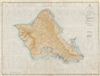 1948 U.S. Coast Survey Chart of Oahu, Hawaii