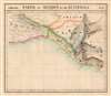 1827 Vandermaelen / Humboldt Map of Oaxaca and Chiapas States in Mexico