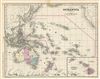 1866 Rand McNally Map of Australia and Polynesia