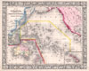 1864 Mitchell Map of Australia and Polynesia
