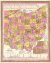 1846 Burroughs - Mitchell Map of Ohio
