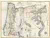 1863 Public Survey Map of Oregon
