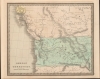 1849 Greenleaf Map of Oregon Territory and British Columbia