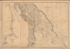 1841 Wilkes Map of the Oregon Territory / Vancouver, British Columbia