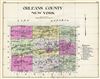 1912 Century Map of Orleans County, New York
