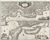 1669 Montanus Map of Japan:  Nagasaki, Edo, Osaka   (names  Sea of Korea)