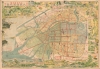 最新實測 大阪市街地圖 : 近畿名勝遊覽 / [Latest Survey Osaka Street Map : Tour of Famous Sites in the Kinki Region]. - Main View Thumbnail