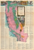 1954 Automobile Club Map of California 'Outdoor Play Places'