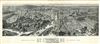 1894 Brewer Map or Panoramic View of Oxford, England