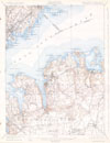 1900 U.S.G.S. Map of Oyster Bay, Long Island, New York