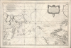 1766 Bellin Speculative Map of the Pacific Northwest (w/Muller Peninsula)