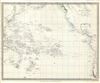 1840 S.D.U.K. Map of Pacific Ocean including Polynesia, Melanesia, Micronesia