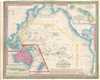 1854 Mitchell Map of the Pacific Ocean and Australia