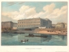 1845 Arnout View of the Palais du Quai d'Orsay, Paris, France