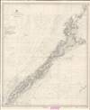 1938 U.S.G.S. Map of Palawan Island, Philippines; World War II