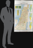 1965 al-Sayyad Propaganda Map of Palestine recording the Nakba