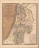1849 Greenleaf Map of Palestine, Israel, Holy Land