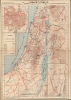1948 Catholic Press Arabic Language Map of Palestine