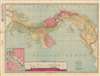 The Rand-McNally new library atlas map of Panama. - Main View Thumbnail