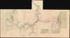 1895 Compagnie Nouvelle du Canal de Panama Map of the Panama Canal