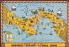 Pictorial Map of the Republic of Panama and the Canal Zone. - Main View Thumbnail