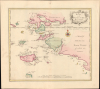 1758 Tirion Map and Nautical Chart of New Guinea, Raja Ampat Islands