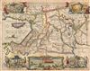 1702 Stoopendaal Map of the Holy Land, w/ Eden, Babylon, Jerusalem, and Nod