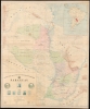1984 Wall Map of the Republic of Paraguay