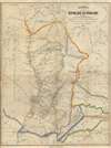 1861 Vandermaelen / du Graty Map of Paraguay