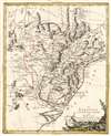 1785 Zatta Map of Paraguay and the Neighboring Countries