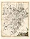 1785 Zatta Map of Paraguay and the Neighboring Countries